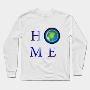 Unisex eco tshirt "home" I Long Sleeve T-Shirt